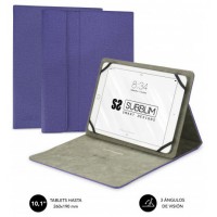 FUNDA TABLET CLEVER STAND HASTA 11"" MORADO SUBBLIM (Espera 4 dias) en Huesoi