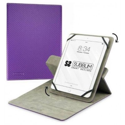 SUBBLIM Funda Tablet Rotate 360 Executive Case 10,1" Purple (Espera 4 dias) en Huesoi