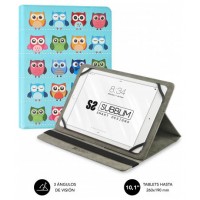 FUNDA TABLET SUBBLIM TRENDY CASE OWLS 10.1" en Huesoi