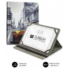 FUNDA TABLET NY TAXI 10.1"" SUBBLIM (Espera 4 dias) en Huesoi