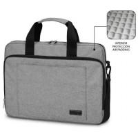 SUBBLIM Maletín Ordenador Air Padding Laptop bag 13,3-14" Grey (Espera 4 dias) en Huesoi