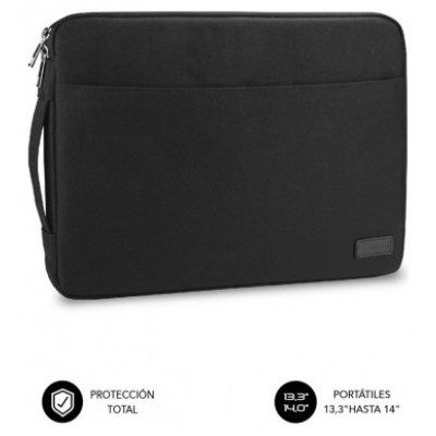 SUBBLIM Funda Ordenador Urban Laptop Sleeve 13,3-14" Black (Espera 4 dias) en Huesoi