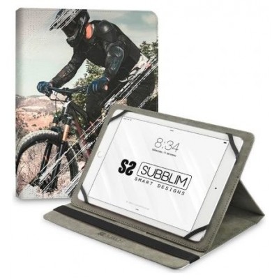 FUNDA TABLET SUBBLIM TRENDY CASE BIKER 11" en Huesoi