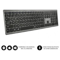 SUBBLIM Teclado Completo delgado inalámbrico Bluetooth Pure Extended Grey (Espera 4 dias) en Huesoi