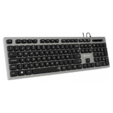 SUBBLIM Teclado Ergonómico con cable USB Plano Silencioso Gris/Negro Ergo (Espera 4 dias) en Huesoi