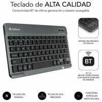 FUNDA + TECLADO TABLET KEYTAB PRO BT SAMSUNG TAB A11+ 11"" SUBBLIM (Espera 4 dias) en Huesoi