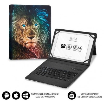 SUBBLIM Funda con Teclado Keytab Pro BT Trendy Leon (Espera 4 dias) en Huesoi
