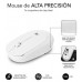 RATON SUBBLIM BUSINESS PLUS SILENCIOSO INALA?MBRICO BLANCO 2.4G 1200DPI en Huesoi