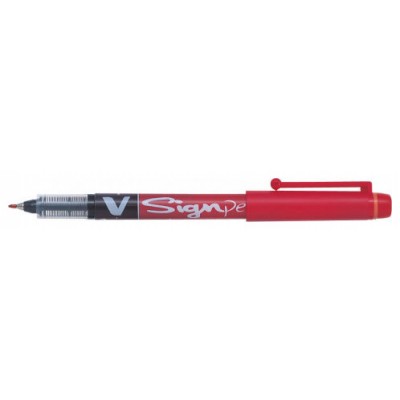 ROTULADOR VSIGNPEN PUNTA FIBRA ROJO PILOT SW-VSP-R (MIN12) (Espera 4 dias) en Huesoi