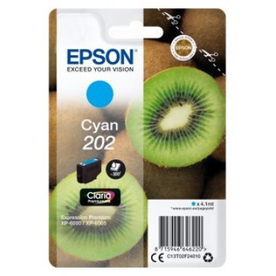 Epson Cartucho 202 Cyan en Huesoi