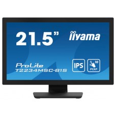 iiyama ProLite T2234MSC-B1S pantalla para PC 54,6 cm (21.5") 1920 x 1080 Pixeles Full HD Pantalla táctil Negro (Espera 4 dias) en Huesoi