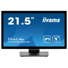 iiyama ProLite T2238MSC-B1 pantalla para PC 54,6 cm (21.5") 1920 x 1080 Pixeles Full HD LED Pantalla táctil Negro (Espera 4 dias) en Huesoi