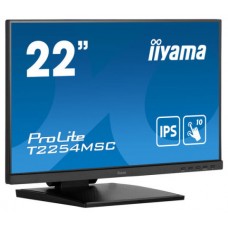 MONITOR IIYAMA 21,5" TACTIL T2254MSC-B1AG, IPS, FHD, 60 HZ, 4MS, 10 PUNTOS DE CONTACTO, HDMI, ALT. (Espera 4 dias) en Huesoi