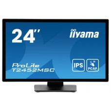 iiyama ProLite T2452MSC-B1AG pantalla para PC 60,5 cm (23.8") 1920 x 1080 Pixeles Full HD LED Pantalla táctil Negro (Espera 4 dias) en Huesoi