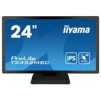 MONITOR IIYAMA 24" TACTIL CAPACITIVO T2452MSC-B1, IPS, 14 MS, HDMI, USB, DISPLAYPORT, ALT, REG INCL 90&ordm;, VESA 100 x 100 (Espera 4 dias) en Huesoi