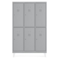 TAQUILLA 300 3 MODULOS 2 PUERTAS 180x900x50CM RAL7035 ROCADA T303M2P7035-7035 (Espera 4 dias) en Huesoi