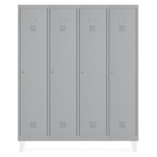 TAQUILLA 300 4 MODULOS 1 PUERTA 180x1200x50CM RAL7035 ROCADA T304M1P7035-7035 (Espera 4 dias) en Huesoi