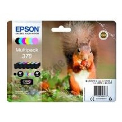 EPSON Multipack 6-colours 378 Claria Photo HD Ink con RF en Huesoi