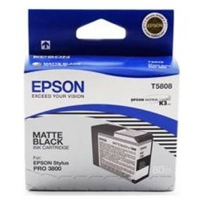 Epson Stylus Pro-3800/3880 Cartucho Negro Mate (80ml) en Huesoi
