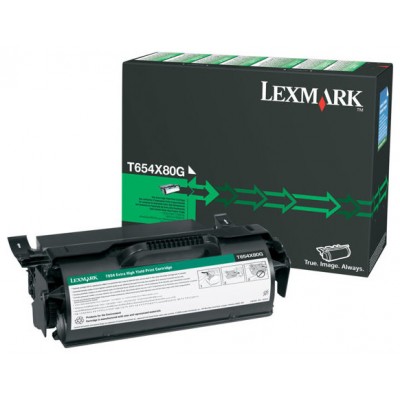 Lexmark T654, T656 Extra High Yield Factory Reconditioned Print Cartridge en Huesoi