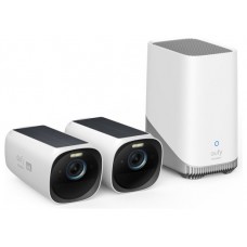 CAMARA VIGILANCIA EUFY EUFYCAM 3, 2,1 KIT BLANCA, NEGRA en Huesoi