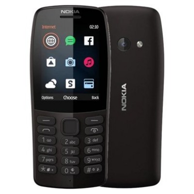 Nokia 210 4G Dual Sim 2.3" Negro en Huesoi