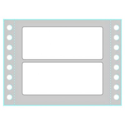 CAJA 500 HOJAS ETIQUETAS BLANCAS EN MÓDULO CONTINUO-UNA COLUMNA-89X36,2 MM TICO TAB1-0893 (Espera 4 dias) en Huesoi