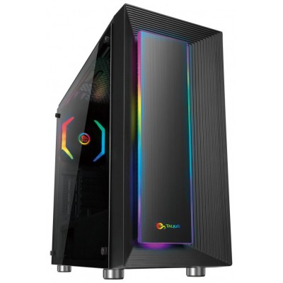 Talius caja Atx gaming Auriga cristal templado USB 3.0 en Huesoi