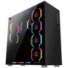 Talius caja E-Atx gaming Avalon cristal templado 4fan USB 3.0 en Huesoi