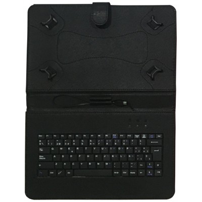 Talius Funda para TABLET 10.1 con Teclado Tipe-C y micro USB CV-3006 black en Huesoi