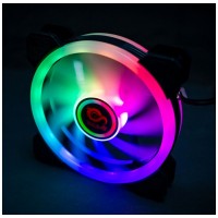 Talius ventilador caja RGB Iris/Cronos Spectrum 16Led 12cm Negro Retail en Huesoi