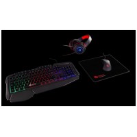 TECLADO MOUSE HEADSET Y ALFOMBRILLA TALIUS GAMING KIT en Huesoi