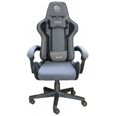 Talius silla Hornet gaming negra/gris, tela transpirable, butterfly, base y ruedas nylon, pistón C4 en Huesoi