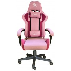 Talius silla Hornet gaming negra/rosa, tela transpirable, butterfly, base y ruedas nylon, pistón C4 en Huesoi