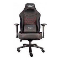 Talius silla Mamut gaming negra/roja 4D, Frog, base metal, ruedas nylon, hasta 170kg en Huesoi