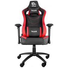 Talius silla Vulture gaming negra/roja butterfly, base nylon, ruedas nylon, 4D en Huesoi