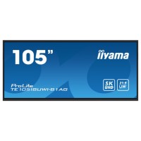 iiyama PROLITE Pizarra de caballete digital 2,74 m (108") LED Wifi 450 cd / m² 5K Ultra HD Negro Pantalla táctil Procesador incorporado Android 24/7 (Espera 4 dias) en Huesoi