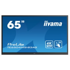 iiyama TE6504MIS-B3AG pizarra y accesorios interactivos 165,1 cm (65") 3840 x 2160 Pixeles Pantalla táctil Negro (Espera 4 dias) en Huesoi