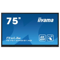 iiyama PROLITE Pantalla plana para señalización digital 190,5 cm (75") Wifi 400 cd / m² 4K Ultra HD Negro Pantalla táctil Procesador incorporado Android 11 16/7 (Espera 4 dias) en Huesoi