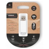 PENDRIVE TECH1TECH-BASIC WH 64GB en Huesoi