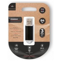 PENDRIVE TECH1TECH-BASIC BK 64GB en Huesoi