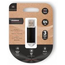 PENDRIVE TECH1TECH-BASIC BK 64GB en Huesoi