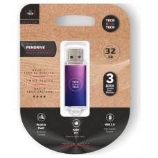 PENDRIVE TECH1TECH-BE FADE PUR 32GB en Huesoi