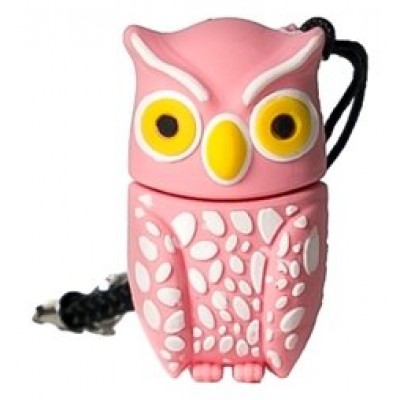 PENDRIVE TECH1TECH-BUHO PLUMI PINK 32GB en Huesoi