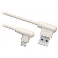 CABLE DATOS USB SBS OCEANO ECO-FRIENDLY USB 2.0-MICRO USB 1M BLANCO en Huesoi