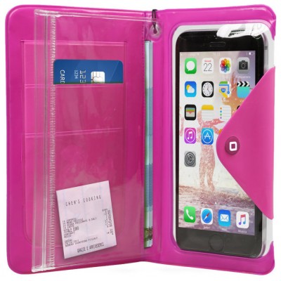 FUNDA IMPERMEABLE SBS SUMMER LINE SMARTPHONE 5 PULG rosa en Huesoi