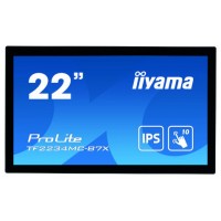 iiyama ProLite TF2234MC-B7X monitor pantalla táctil 54,6 cm (21.5") 1920 x 1080 Pixeles Multi-touch Multi-usuario Negro (Espera 4 dias) en Huesoi