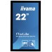 iiyama ProLite TF2234MC-B7X monitor pantalla táctil 54,6 cm (21.5") 1920 x 1080 Pixeles Multi-touch Multi-usuario Negro (Espera 4 dias) en Huesoi