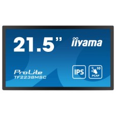 MONITOR IIYAMA 22" TACTIL (TF2238MSC-B1) 1920X1080/ 600CD /1000:1 / HDMI/ DP /2 X USB/ 5MS/ MM / USO HORIZ-VERTI-BOCA ARRIBA / VESA 100X100 /NEGRO (Espera 4 dias) en Huesoi
