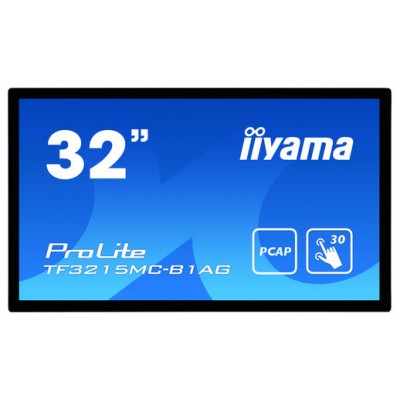 iiyama ProLite TF3215MC-B1 monitor pantalla táctil 81,3 cm (32") 1920 x 1080 Pixeles Single-touch Quiosco Negro (Espera 4 dias) en Huesoi